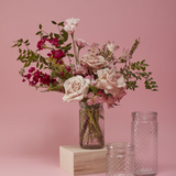 hobnail jar shop now at flower + furbishfloral arrangement, Gift, shipping, vase, vased arrangement, vessel