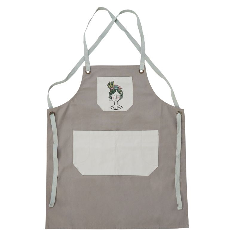 plant lady apron shop now at flower + furbishapron, celebration, Gift, mom, plant, Plant accessory, shipping, thank you