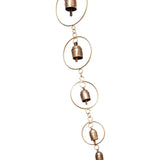 golden rings chime shop now at flower + furbishanniversary, birthday, celebration, Chimes, Funeral, garden, Gift, shipping