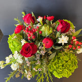 traditional holiday shop now at flower + furbishfloral arrangement, Flowers, Holiday, Thanksgiving, vase, vased arrangement