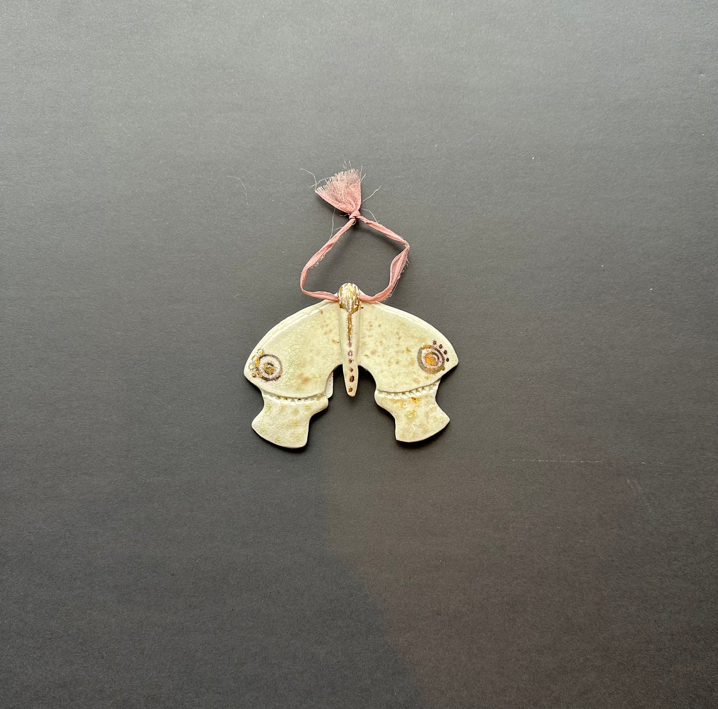 handmade moth ornaments shop now at flower + furbishChristmas, Gift, Handmade, local maker, ornament, shipping