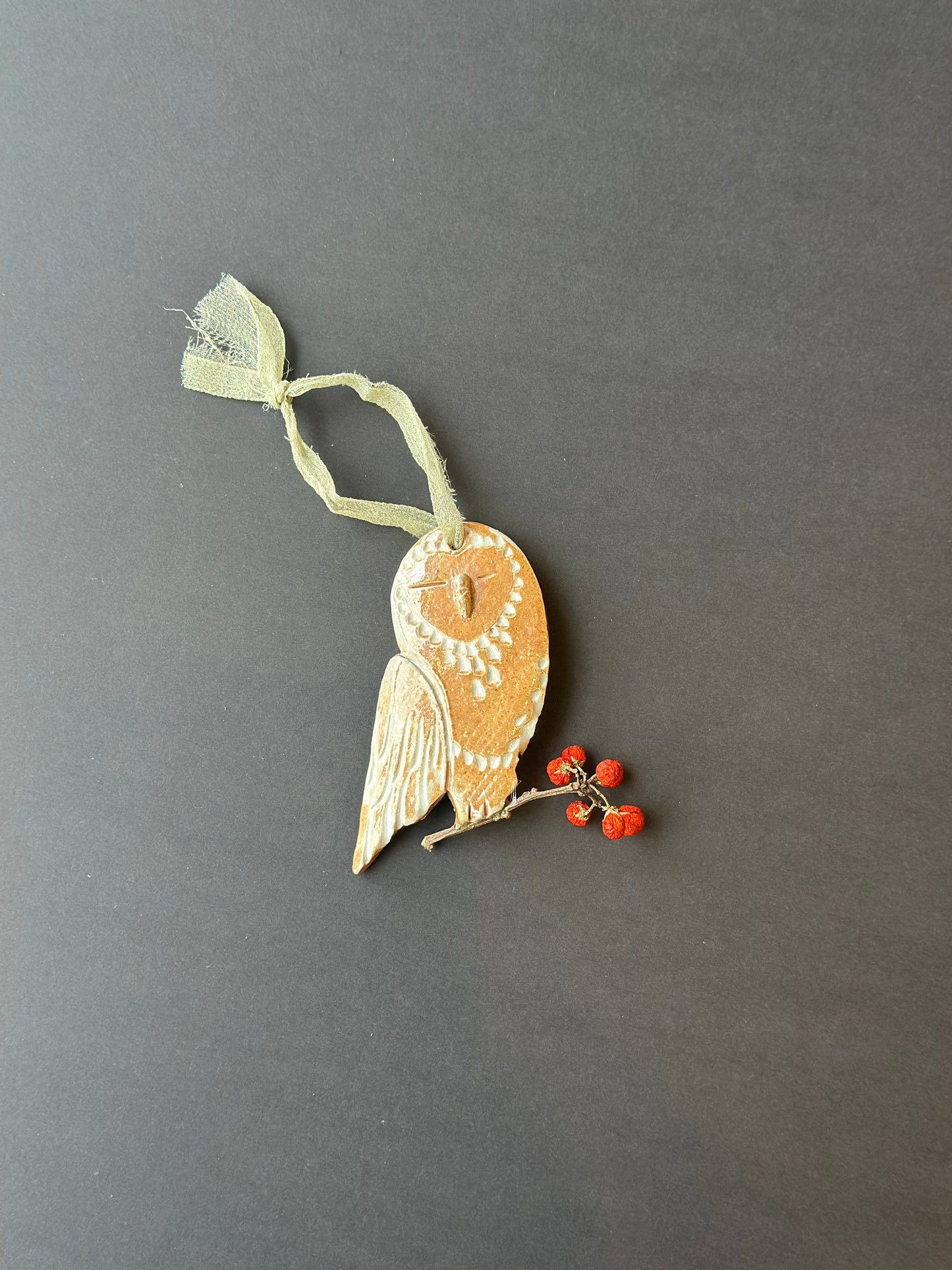 handmade owl ornaments shop now at flower + furbishChristmas, Gift, Handmade, local maker, ornament, shipping