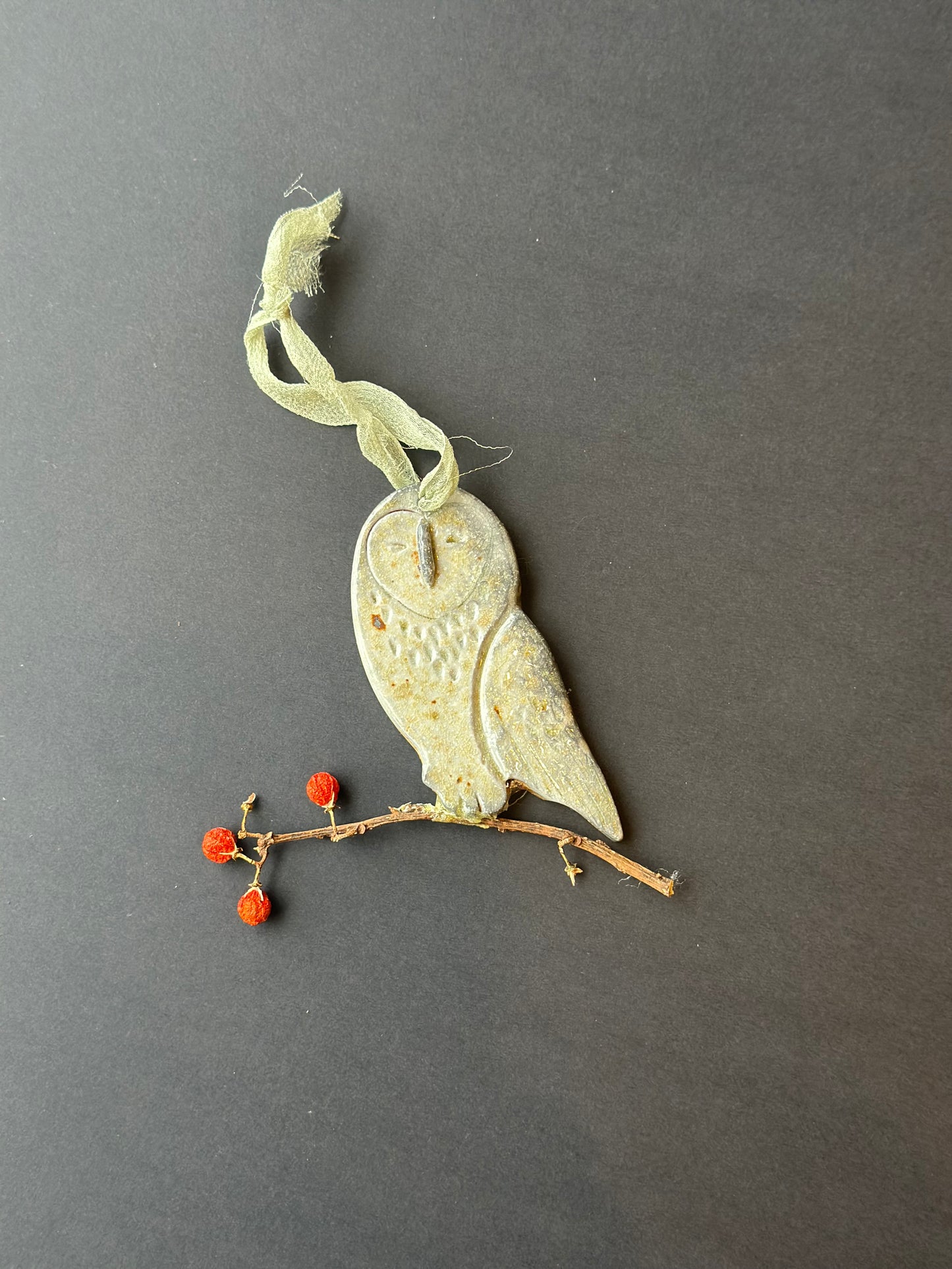 handmade owl ornaments shop now at flower + furbishChristmas, Gift, Handmade, local maker, ornament, shipping