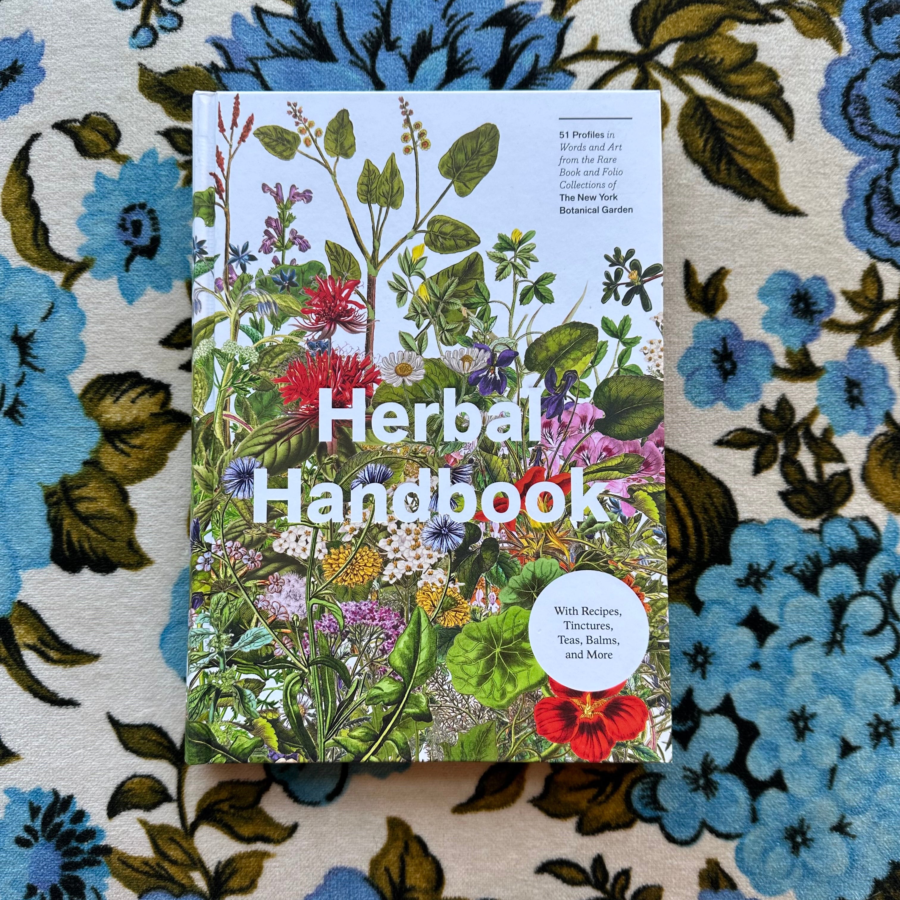 herbal handbook: 50 profiles in words and art from the rare book collections of the new york botanical garden shop now at flower + furbishherbal medicine, Herbs, shipping