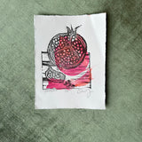 pomegranate print shop now at flower + furbishlife on mars, marlee, print, shipping