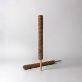 two pack | coco coir pole for plant support shop now at flower + furbish