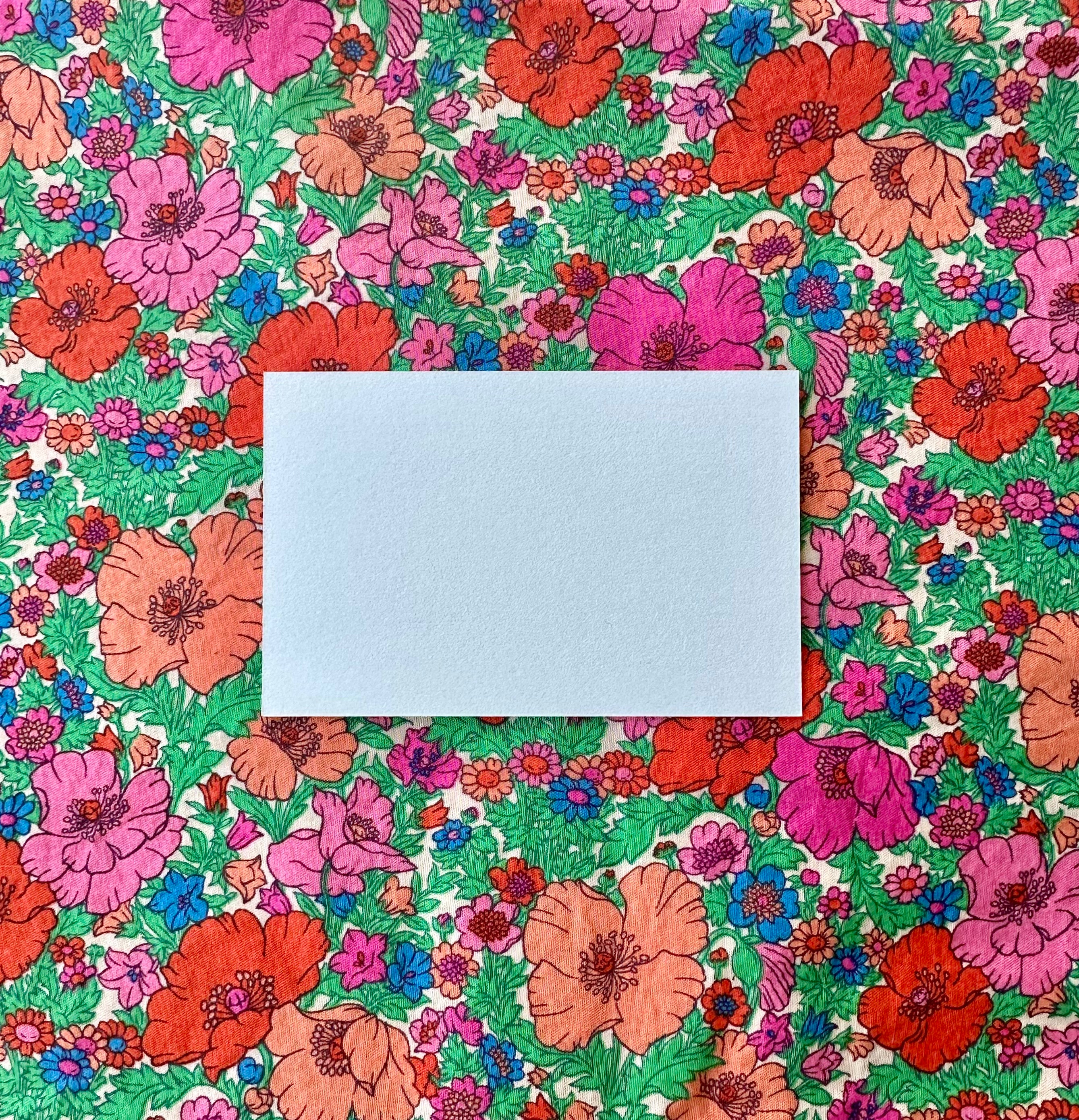 blank card shop now at flower + furbish