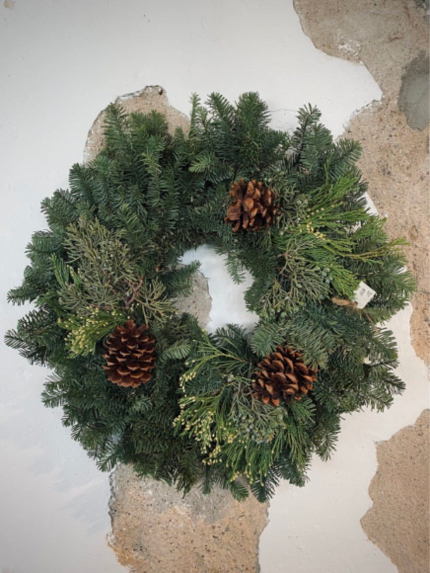 christmas wreath Wreath from flower + furbish Shop now at flower + furbish