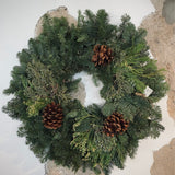 christmas wreath Wreath from flower + furbish Shop now at flower + furbish