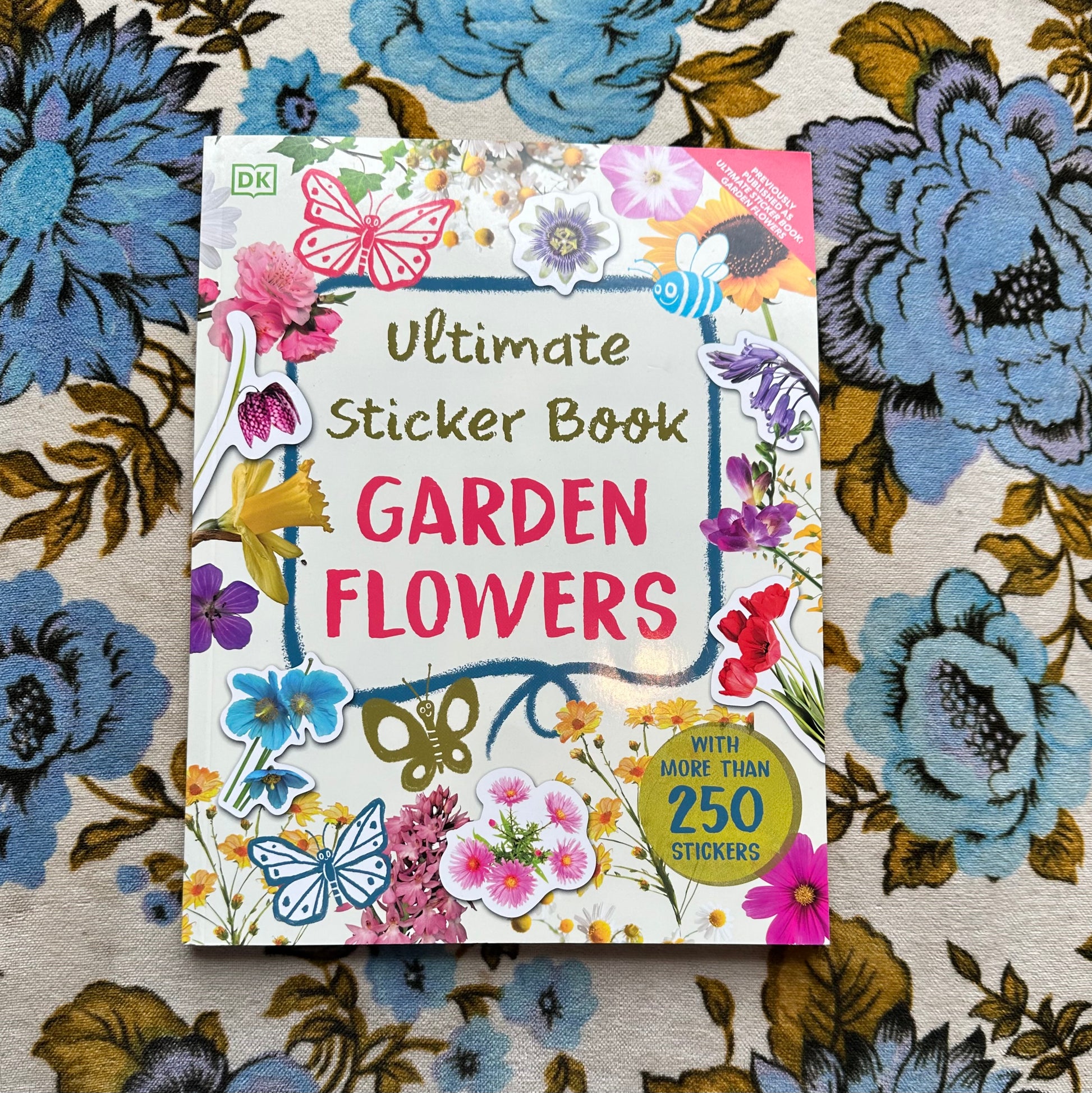 ultimate sticker book: garden flowers book from flower + furbish Shop now at flower + furbish