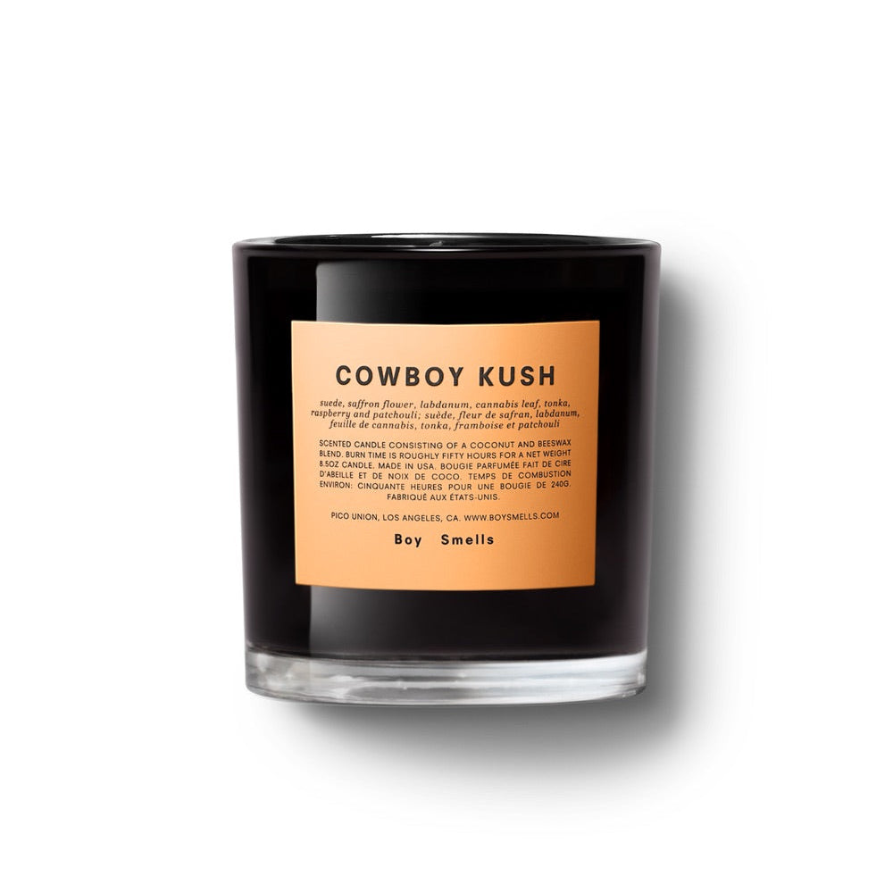 cowboy kush boy smells candle shop now at flower + furbishBoy smells, candle, Gift, shipping