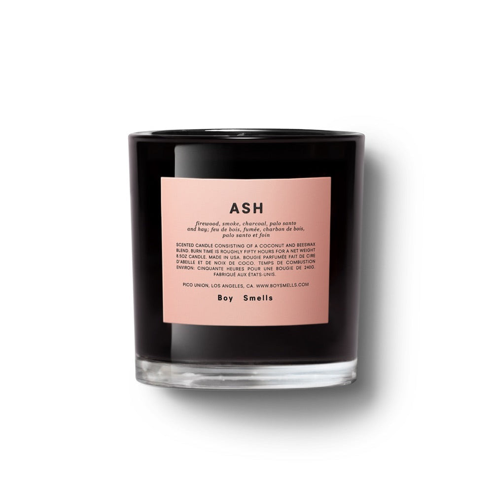 ash boy smells candle shop now at flower + furbishBoy smells, candle, Gift, shipping