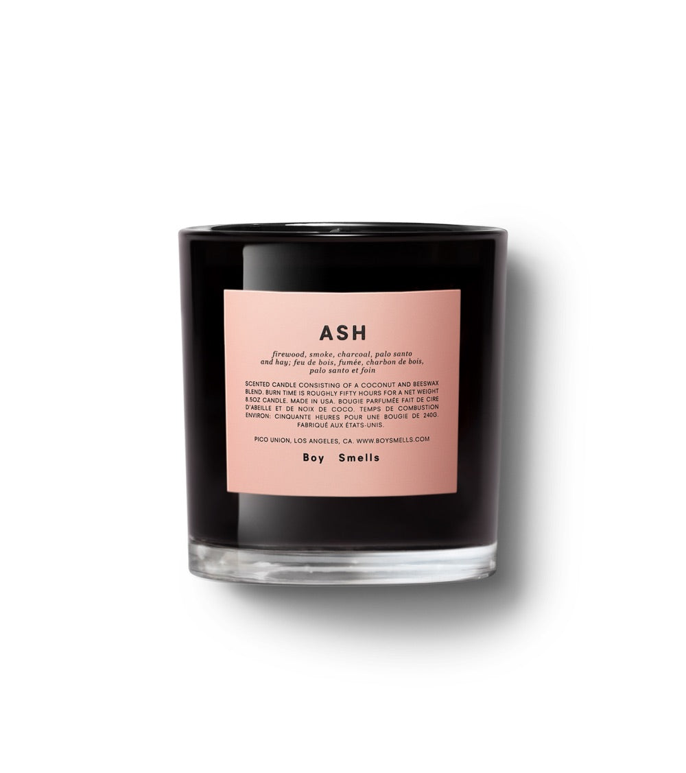 ash boy smells candle shop now at flower + furbishBoy smells, candle, Gift, shipping