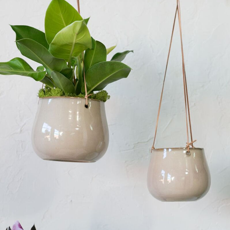 lelay hanger shop now at flower + furbishGift, Hanging basket, hanging pot, plant pot, Planter, Pot, shipping, vessel