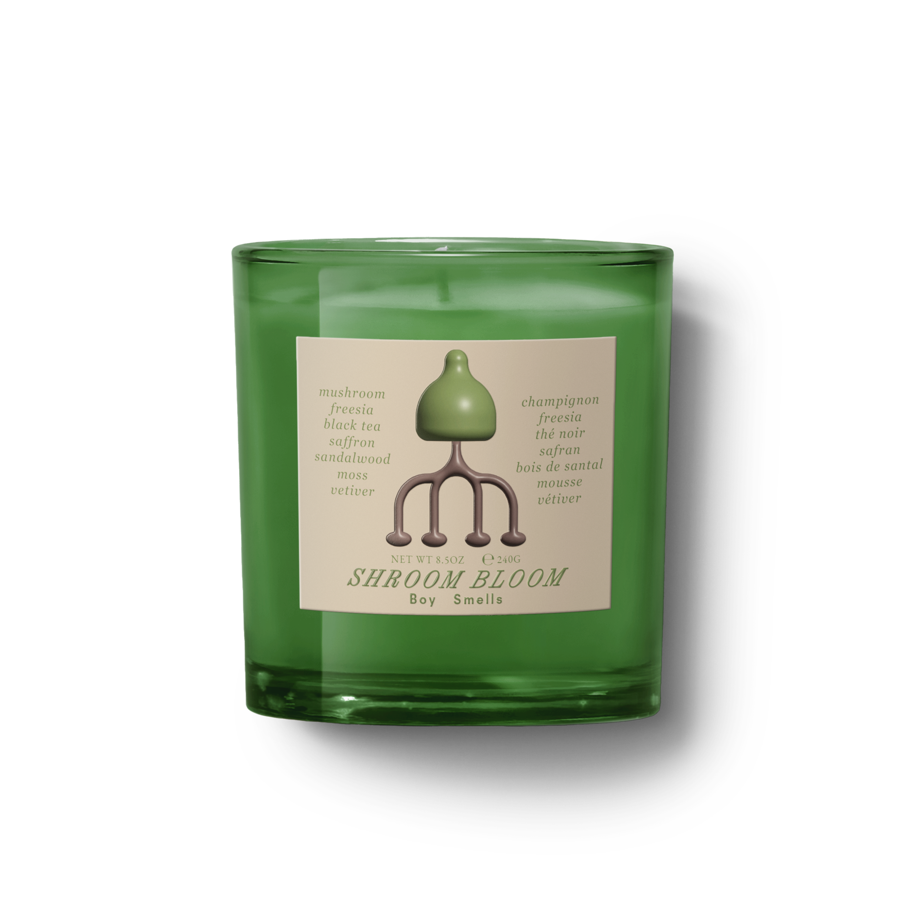 shroom bloom boy smells candle candle from flower + furbish Shop now at flower + furbish