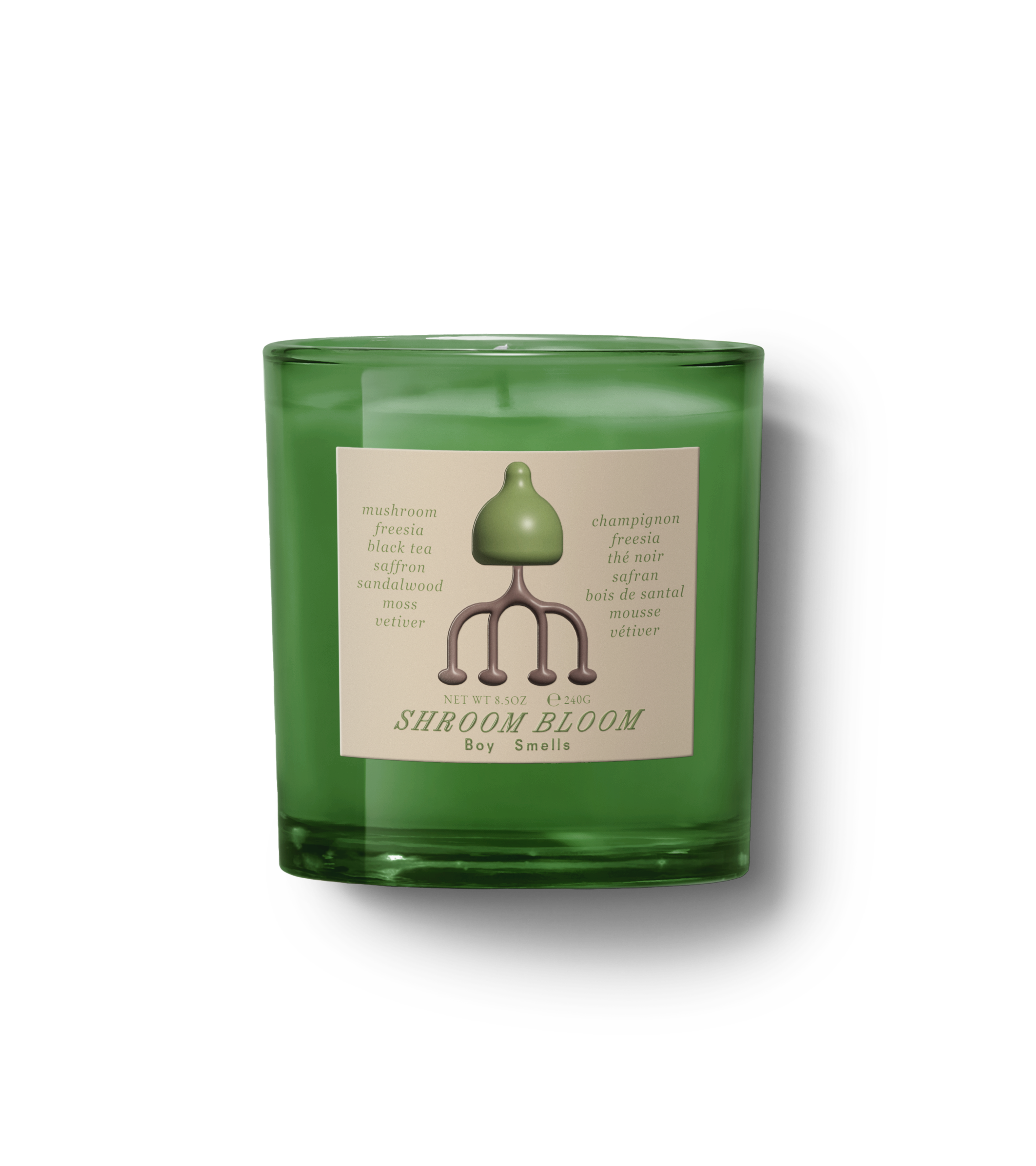 shroom bloom boy smells candle candle from flower + furbish Shop now at flower + furbish