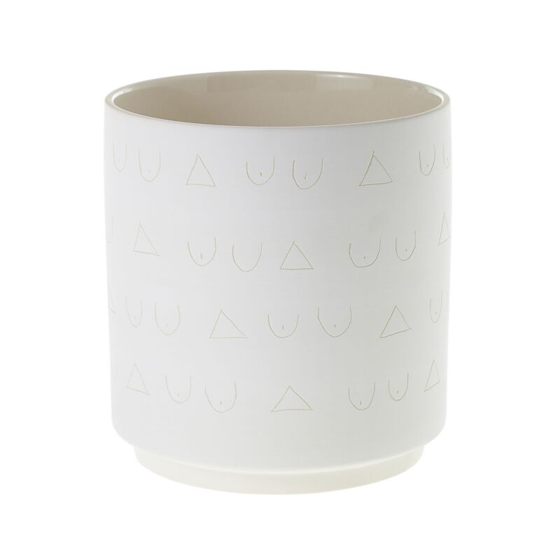 triangles and tatas pot shop now at flower + furbishgift, shipping