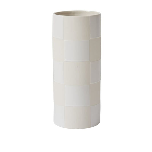 checkerboard vase from flower + furbish Shop now at flower + furbish