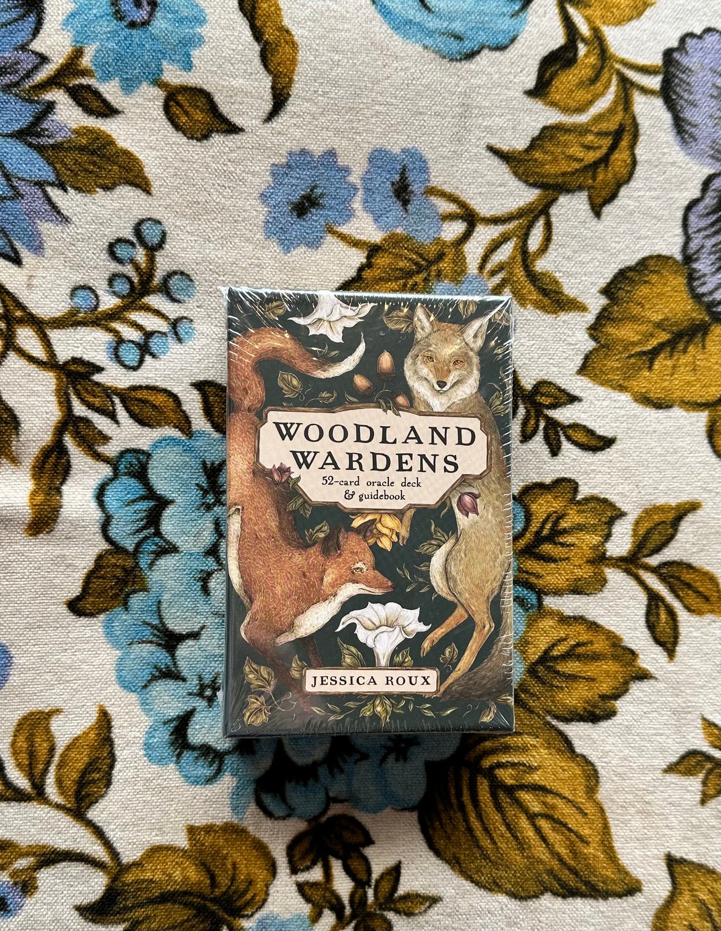 woodland wardens: a 52-card oracle deck & guidebook  from flower + furbish Shop now at flower + furbish